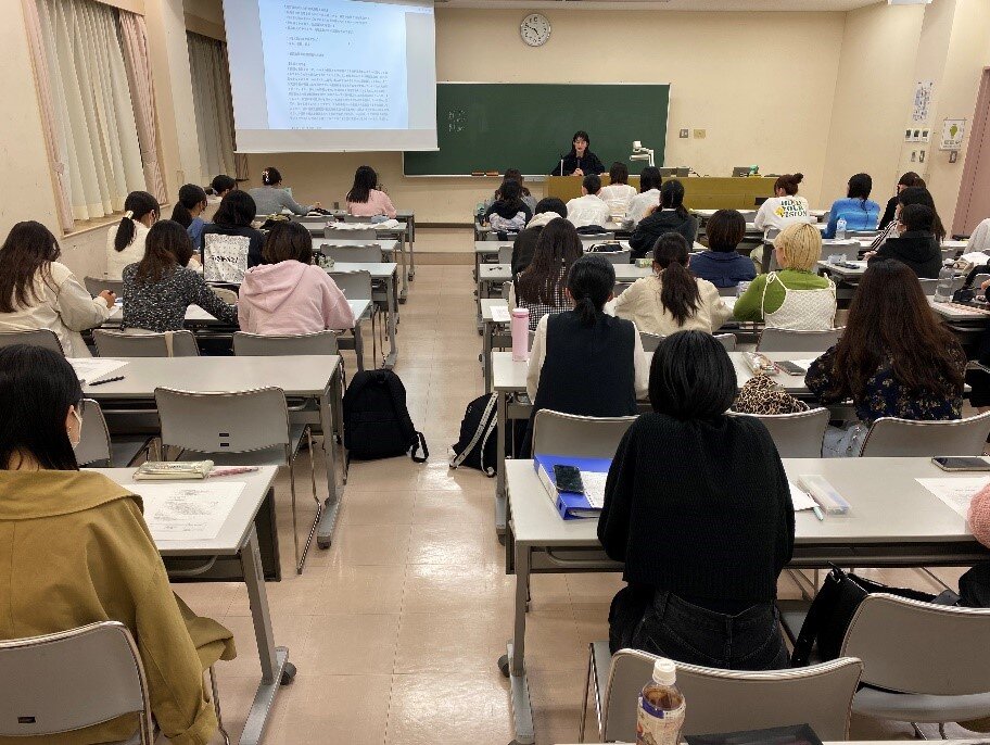 子ども学科授業紹介「ソーシャルワーク実習指導」での実習報告会