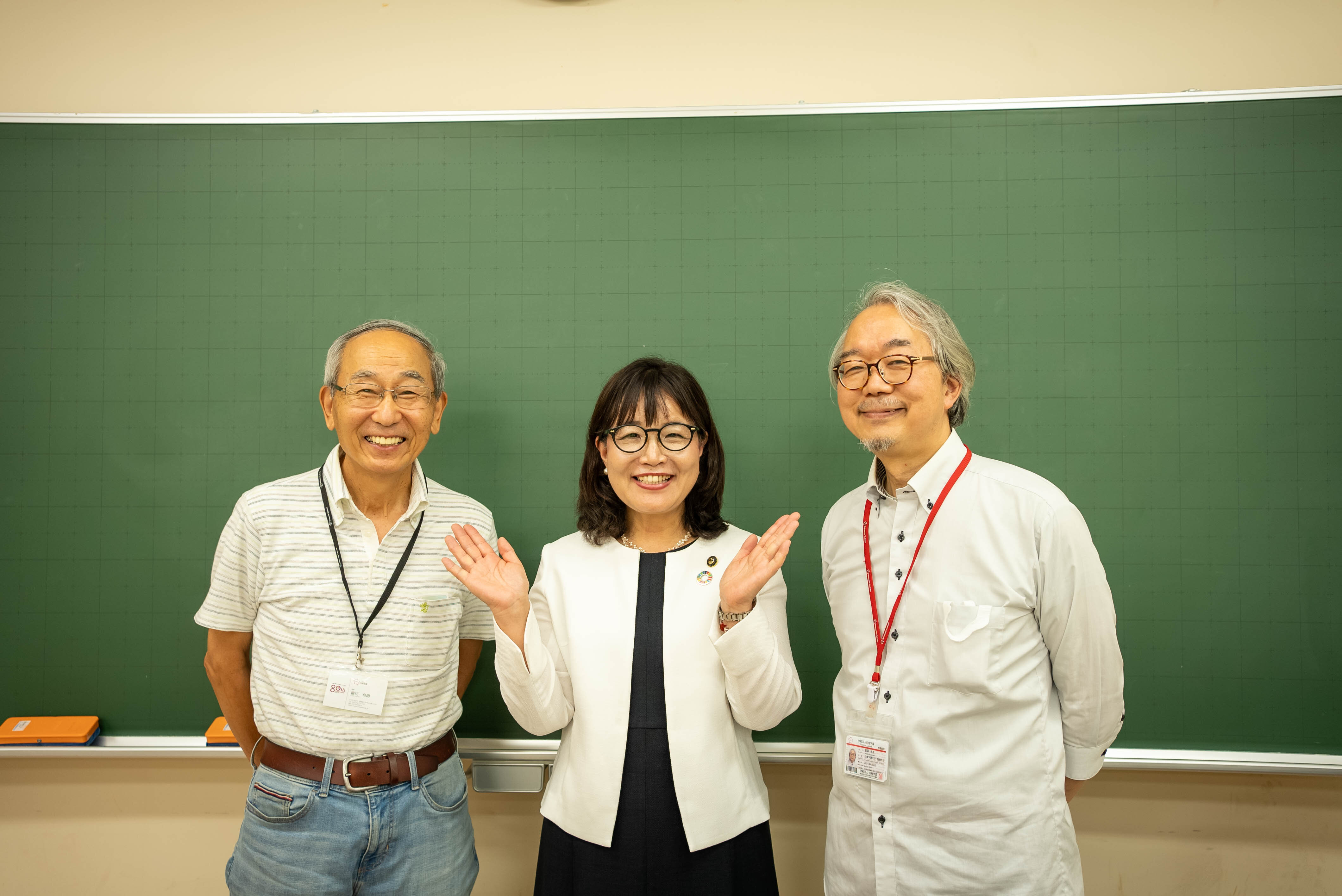 丸谷聡子明石市長が来校・講演いただきました