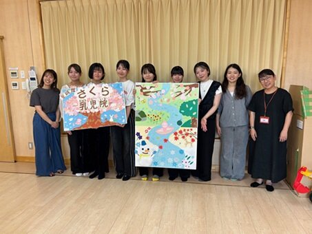 子ども学科ゼミナール活動紹介「至誠館さくら乳児院に見学にいきました」
