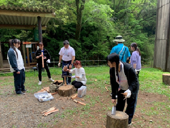  教育学科ゼミ活動紹介「あいあいキャンプ・現地トレーニング１回目を開催」 橋本ゼミ