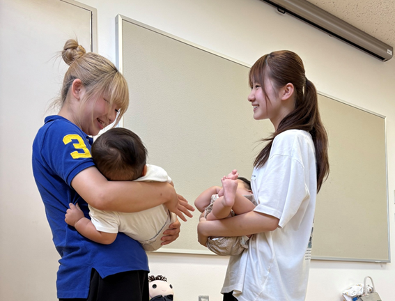 子ども学科1年生　教養基礎演習仲本クラス 「ころころの森」での学び