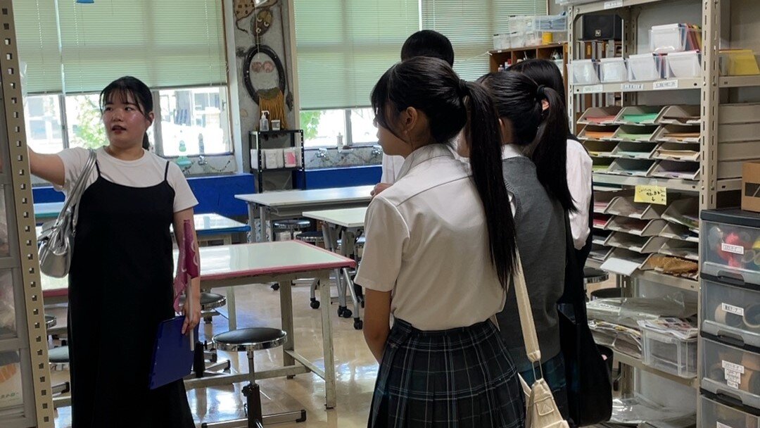 東京都立羽村高等学校（羽村市）と高大連携事業を実施しました