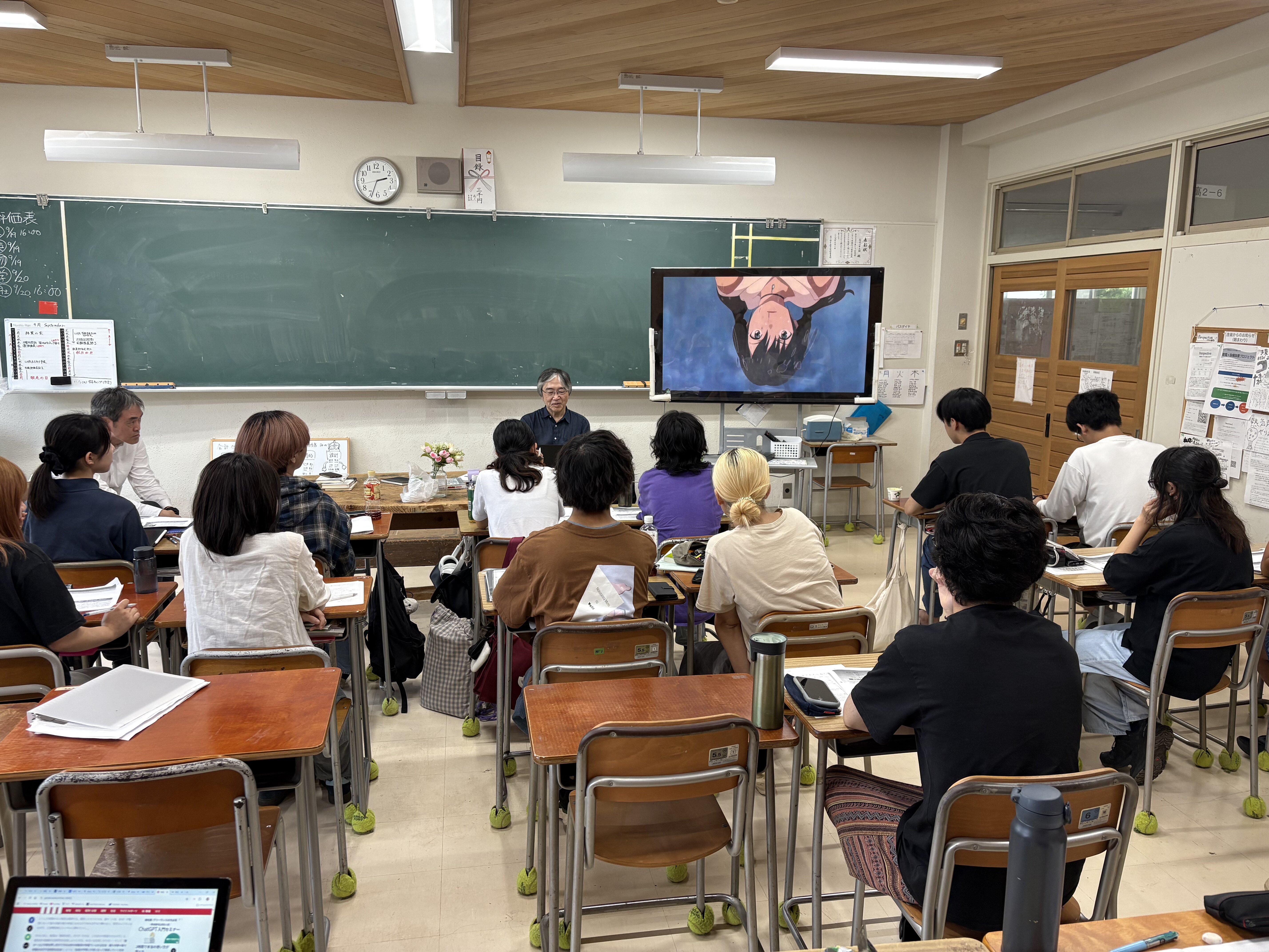 私立自由の森学園高等学校と高大連携事業（学長講演）を実施しました