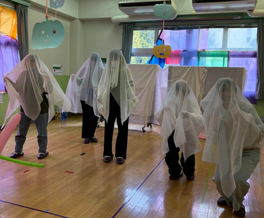 子ども学科ゼミ活動紹介「ハロウィンイベント参加」 髙田ゼミ