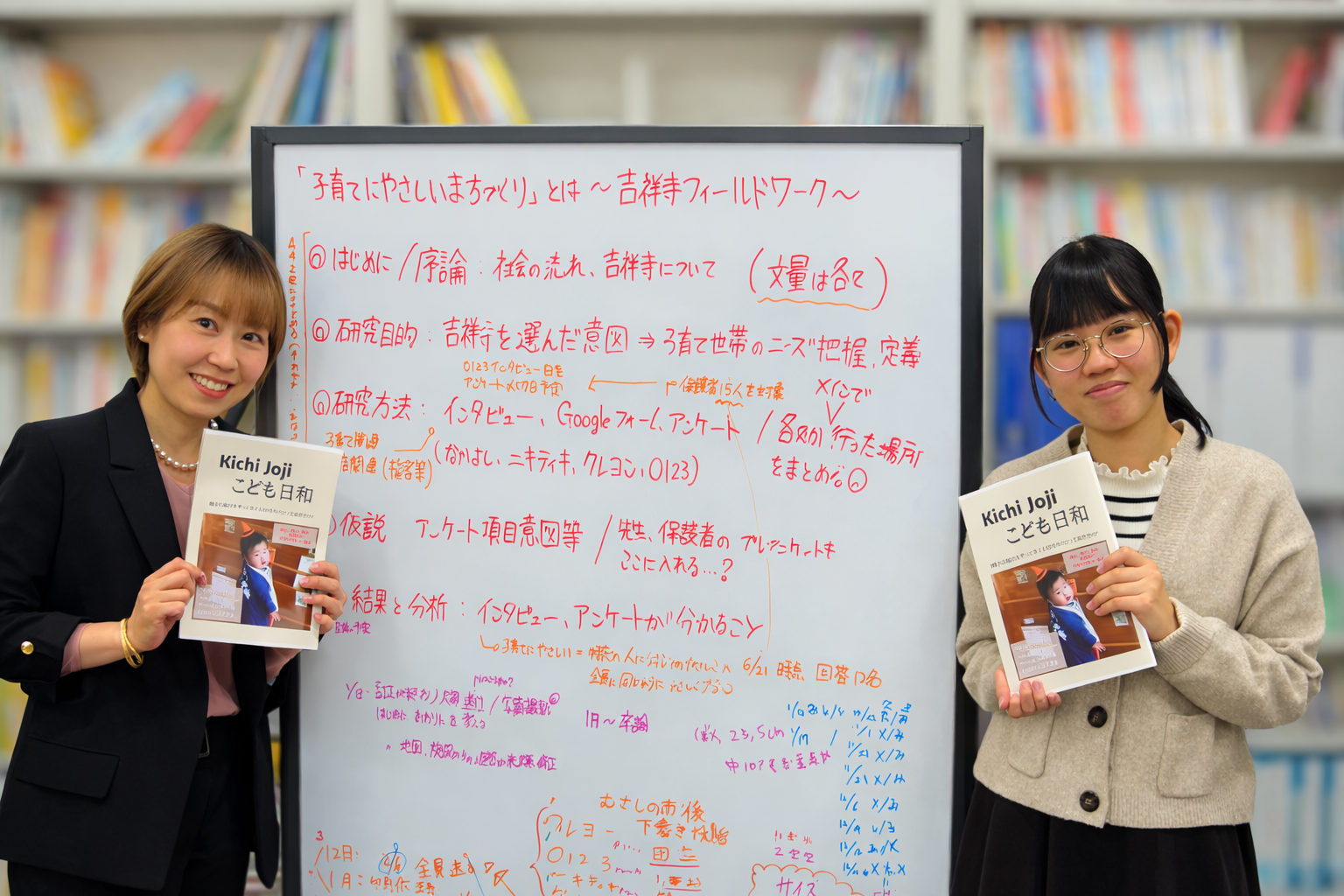 吉祥寺の子育てスポットを学生が取材！ 「子育てにやさしいまち」をテーマにフリーペーパーを制作 ― 白梅学園大学 田中ゼミ